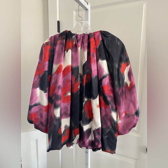 Tia Cibani Multicolored Silk Blouse. - Picture 2 of 6